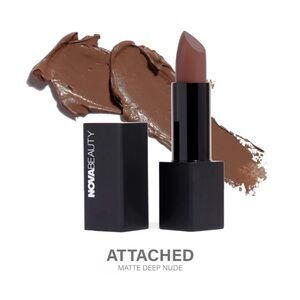 NOVABEAUTY PERFECT POUT MOISTURIZING MINI MATTE LIPSTICK - ATTACHED 1.5G